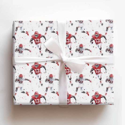 Touchdown Stride - Wrapping Paper - Aspen & Arlo