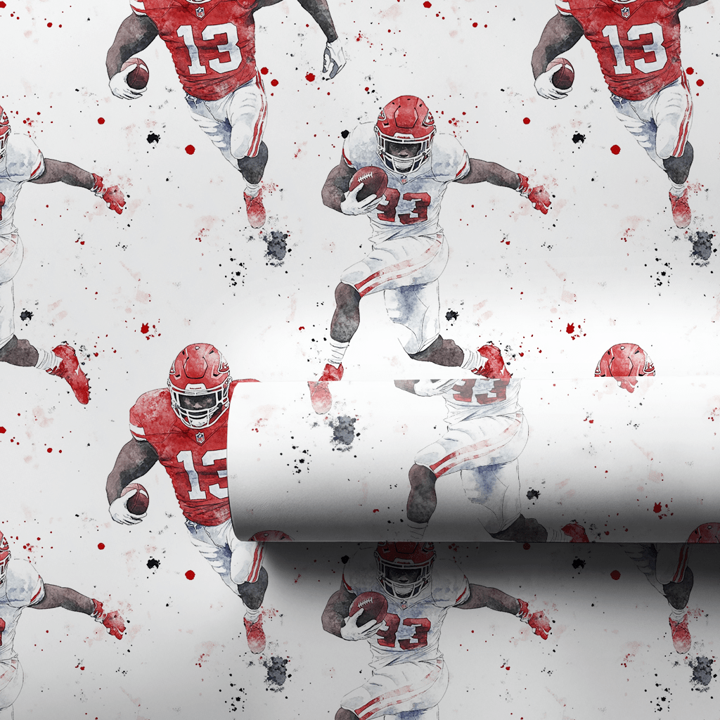 Touchdown Stride - Wrapping Paper - Aspen & Arlo