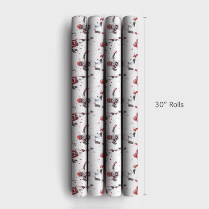 Touchdown Stride - Wrapping Paper - Aspen & Arlo