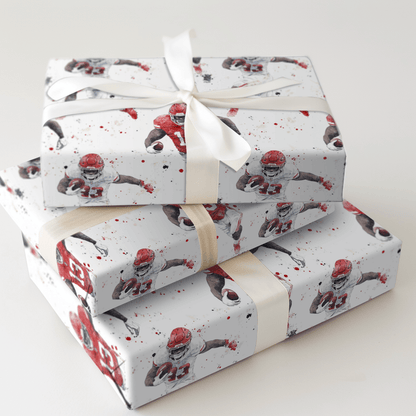 Touchdown Stride - Wrapping Paper - Aspen & Arlo