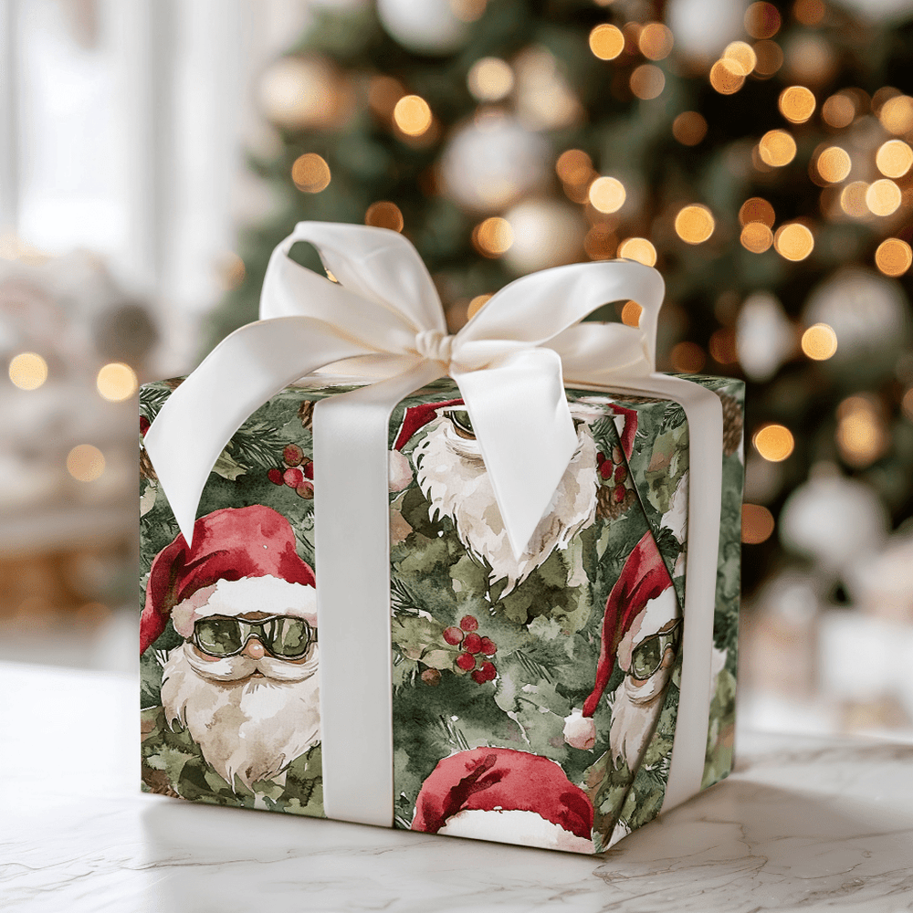Winter Camo - Wrapping Paper - Aspen & Arlo