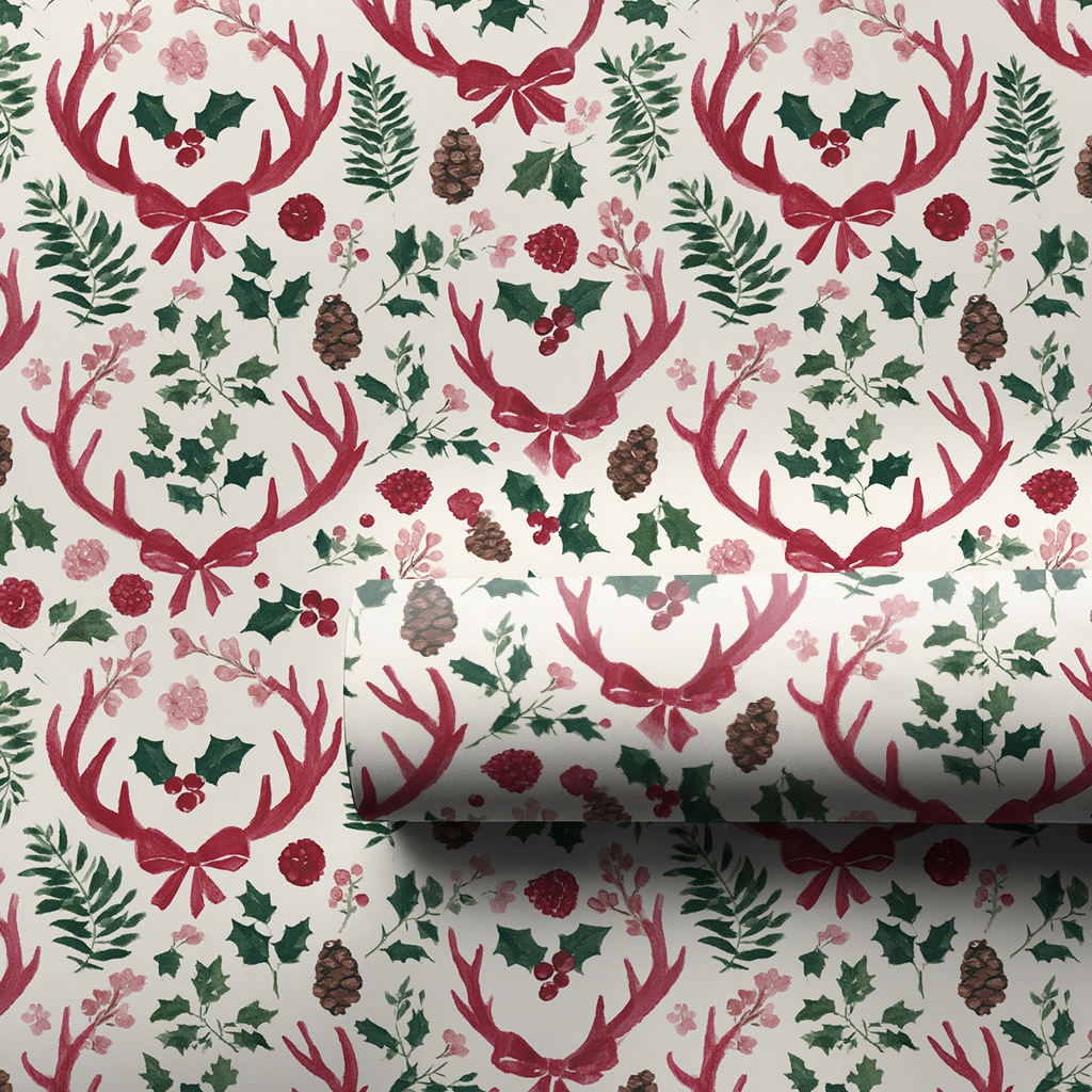 Antler and Ribbon