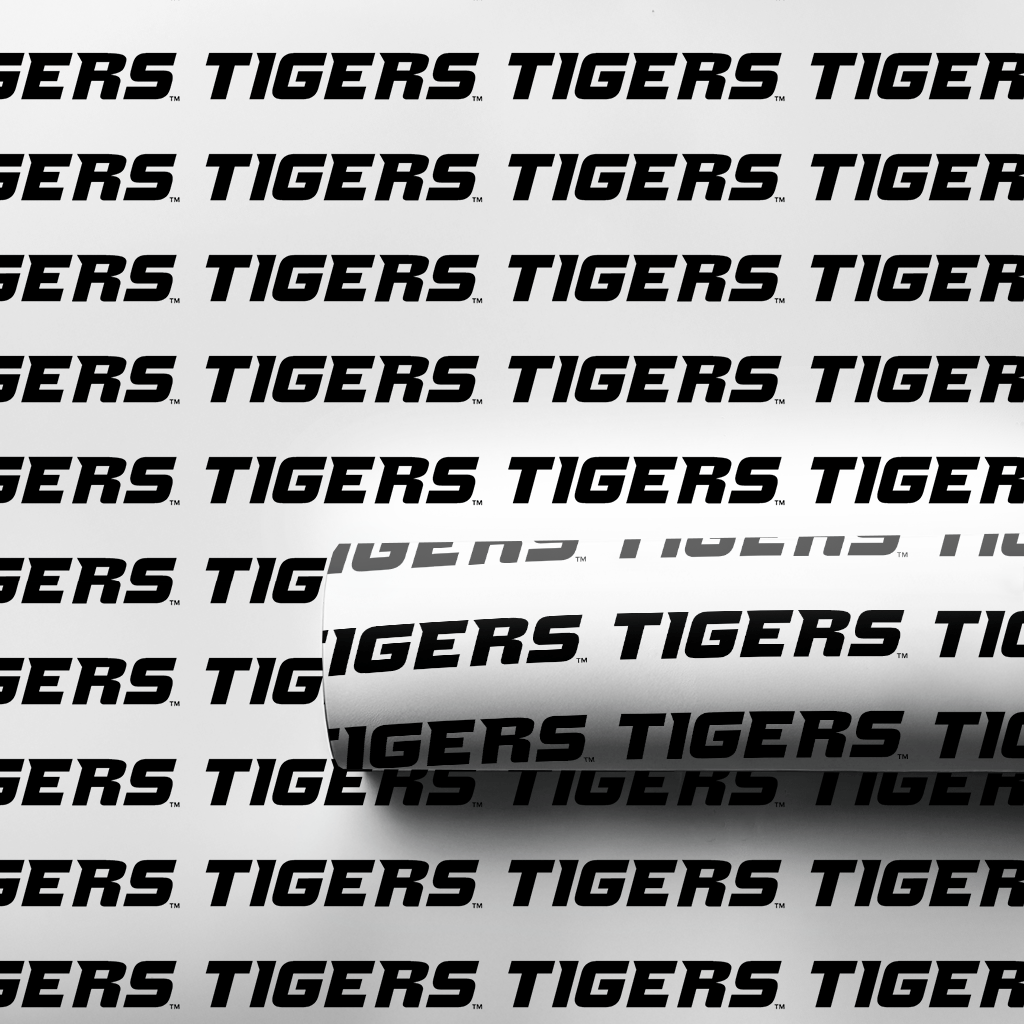 Repeating Tigers - Wrapping Paper - Aspen & Arlo