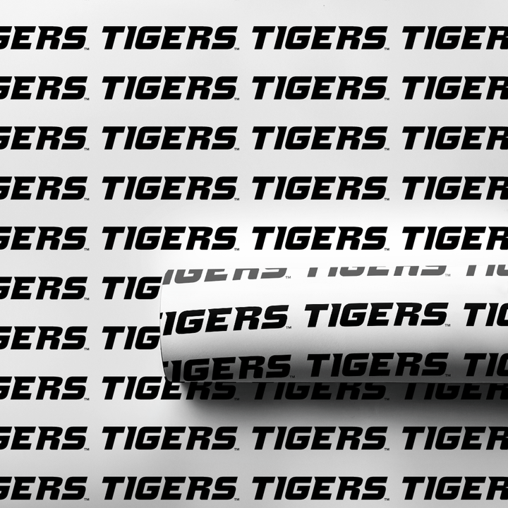 Repeating Tigers - Wrapping Paper - Aspen & Arlo