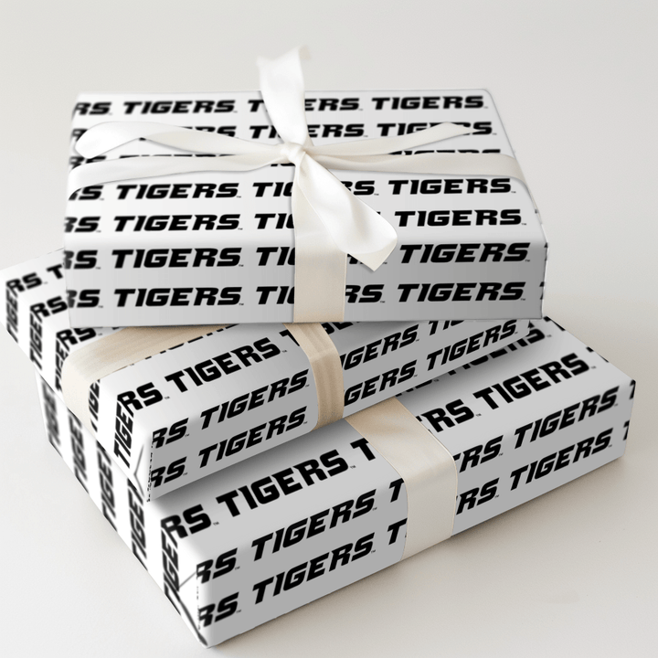 Repeating Tigers - Wrapping Paper - Aspen & Arlo