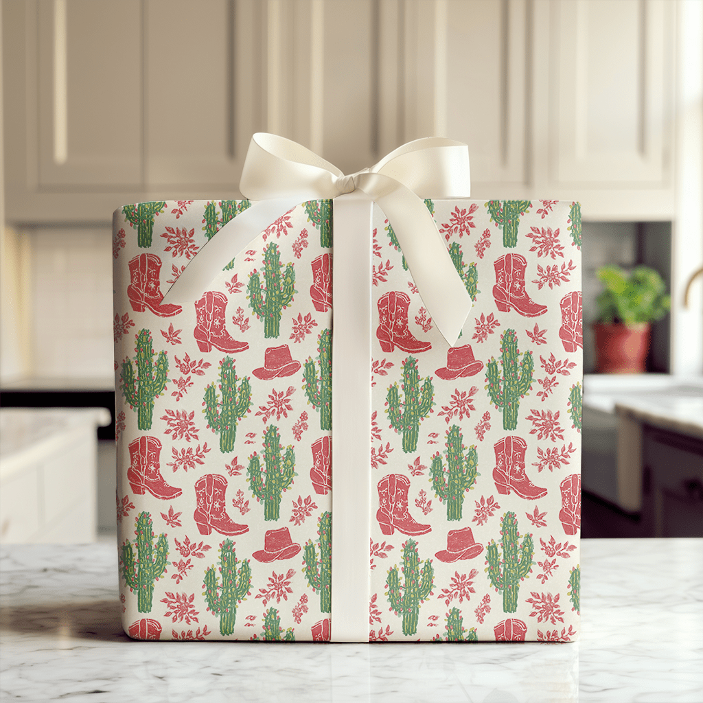 Western Holiday Cheer - Wrapping Paper - Aspen & Arlo