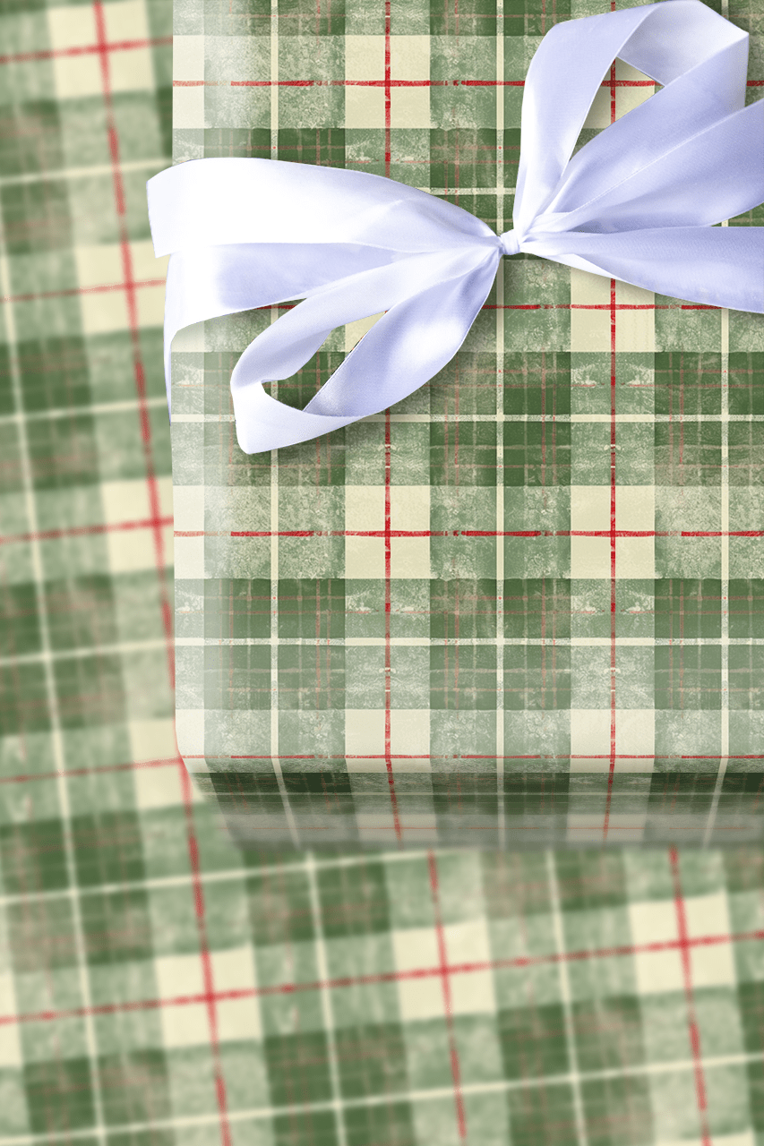 Christmas Plaid Shirt - Wrapping Paper - Aspen & Arlo