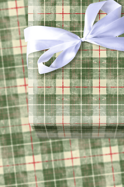 Christmas Plaid Shirt - Wrapping Paper - Aspen & Arlo