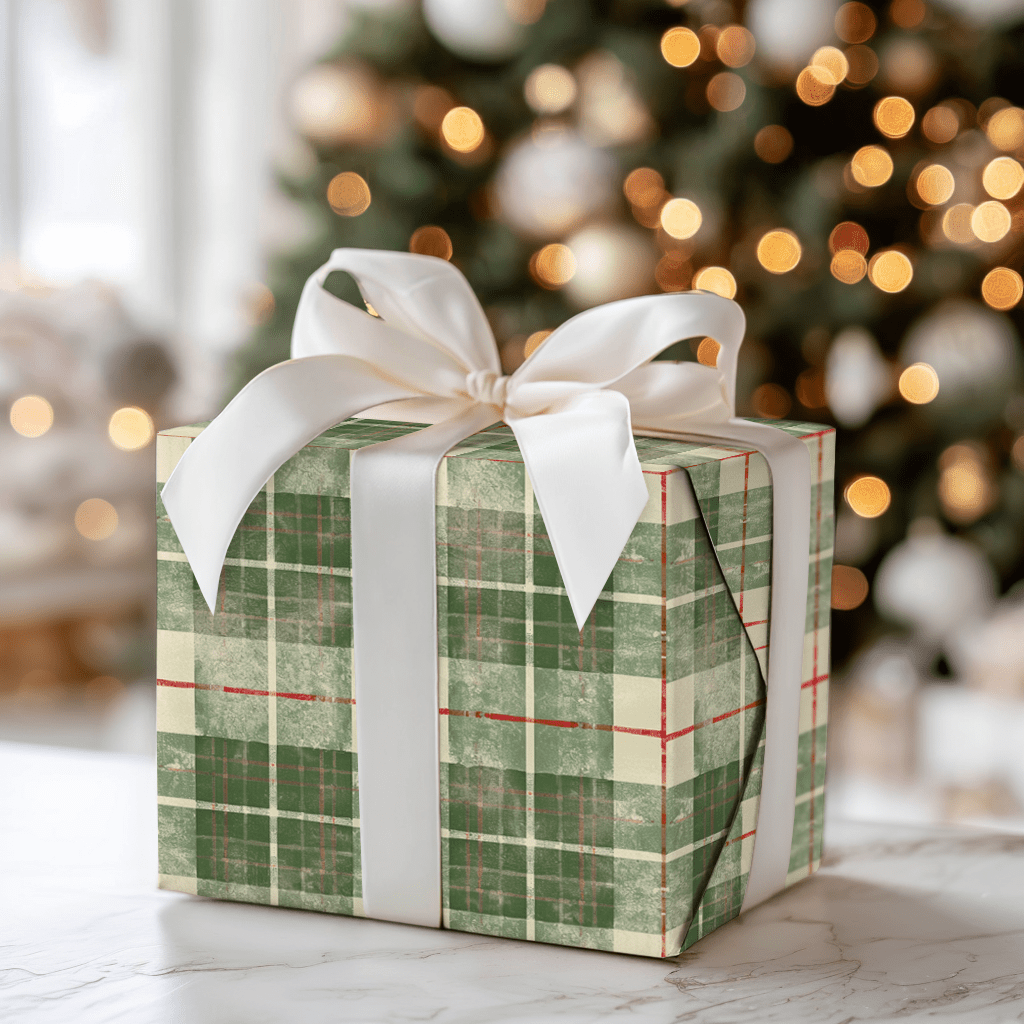 Christmas Plaid Shirt - Wrapping Paper - Aspen & Arlo