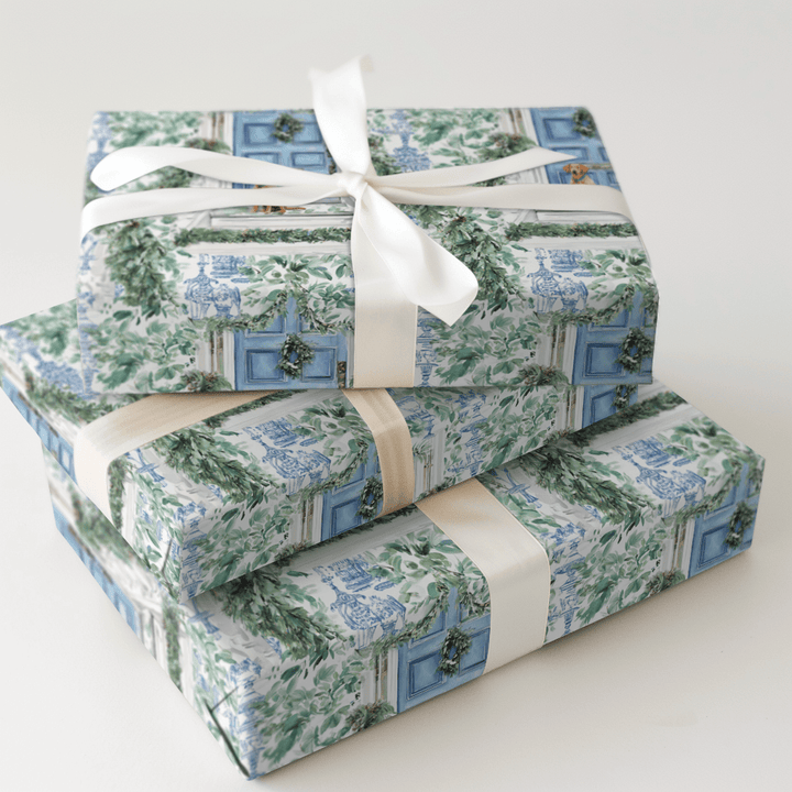 Dog Gone Holly Jolly - Wrapping Paper - Aspen & Arlo