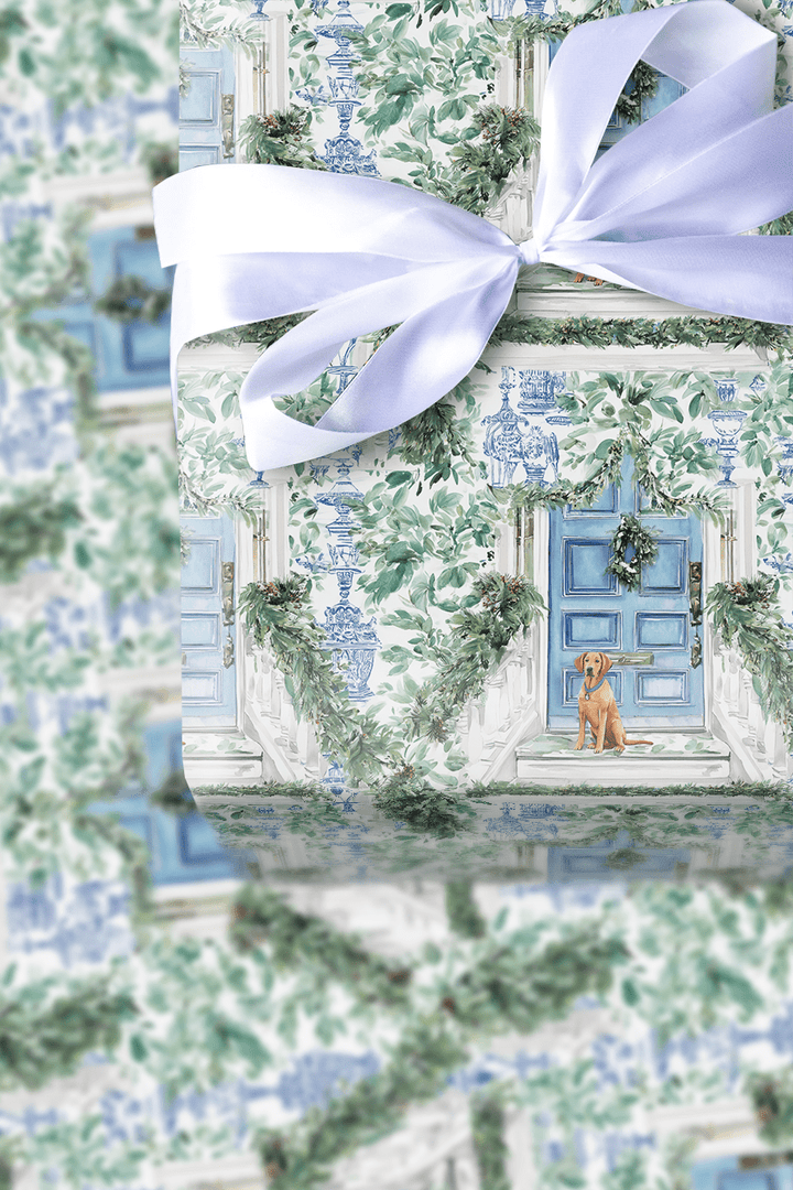 Dog Gone Holly Jolly - Wrapping Paper - Aspen & Arlo
