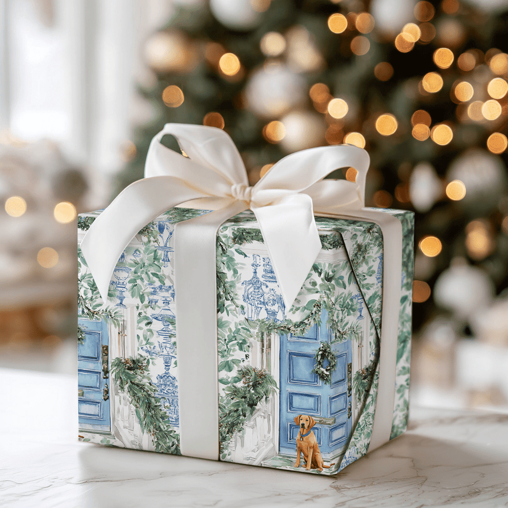 Dog Gone Holly Jolly - Wrapping Paper - Aspen & Arlo