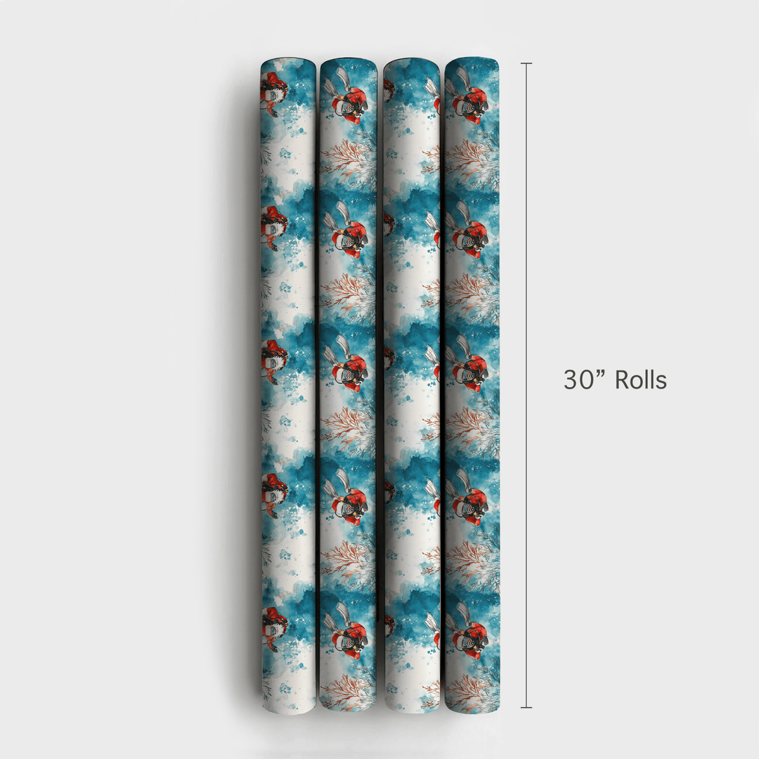 Deep Blue Sea - Wrapping Paper - Aspen & Arlo