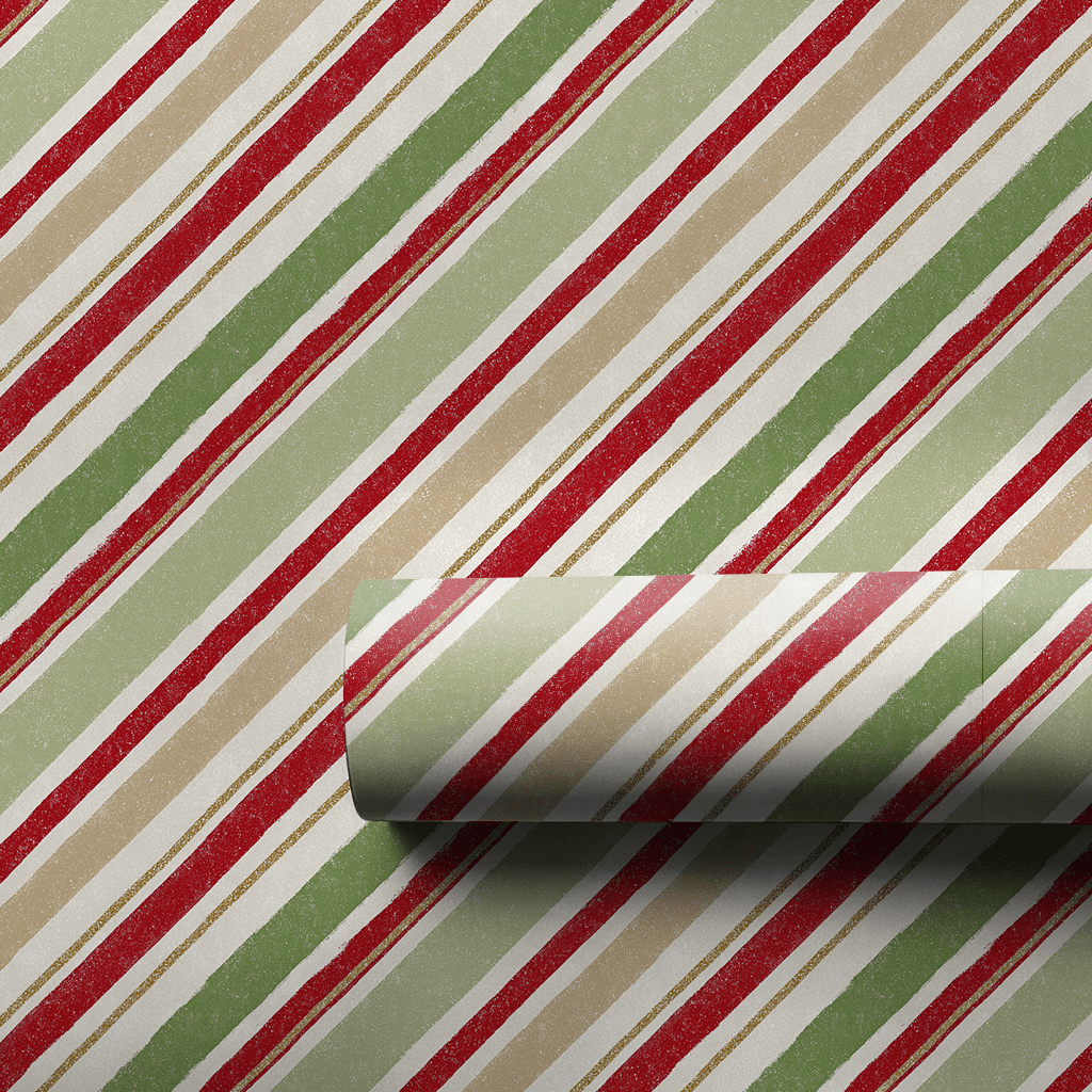 Candy Diagonal - Wrapping Paper - Aspen & Arlo