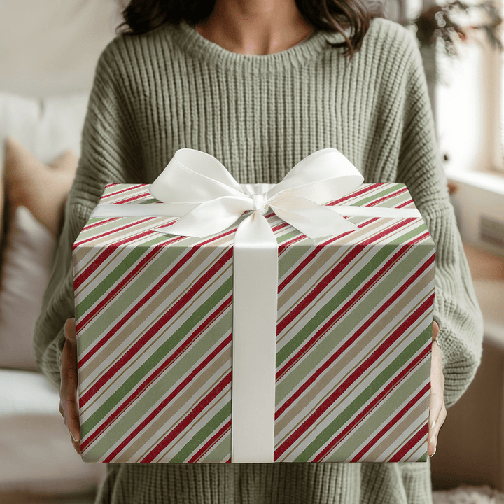Candy Diagonal - Wrapping Paper - Aspen & Arlo