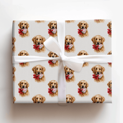 Lucky Red Noel - Wrapping Paper - Aspen & Arlo