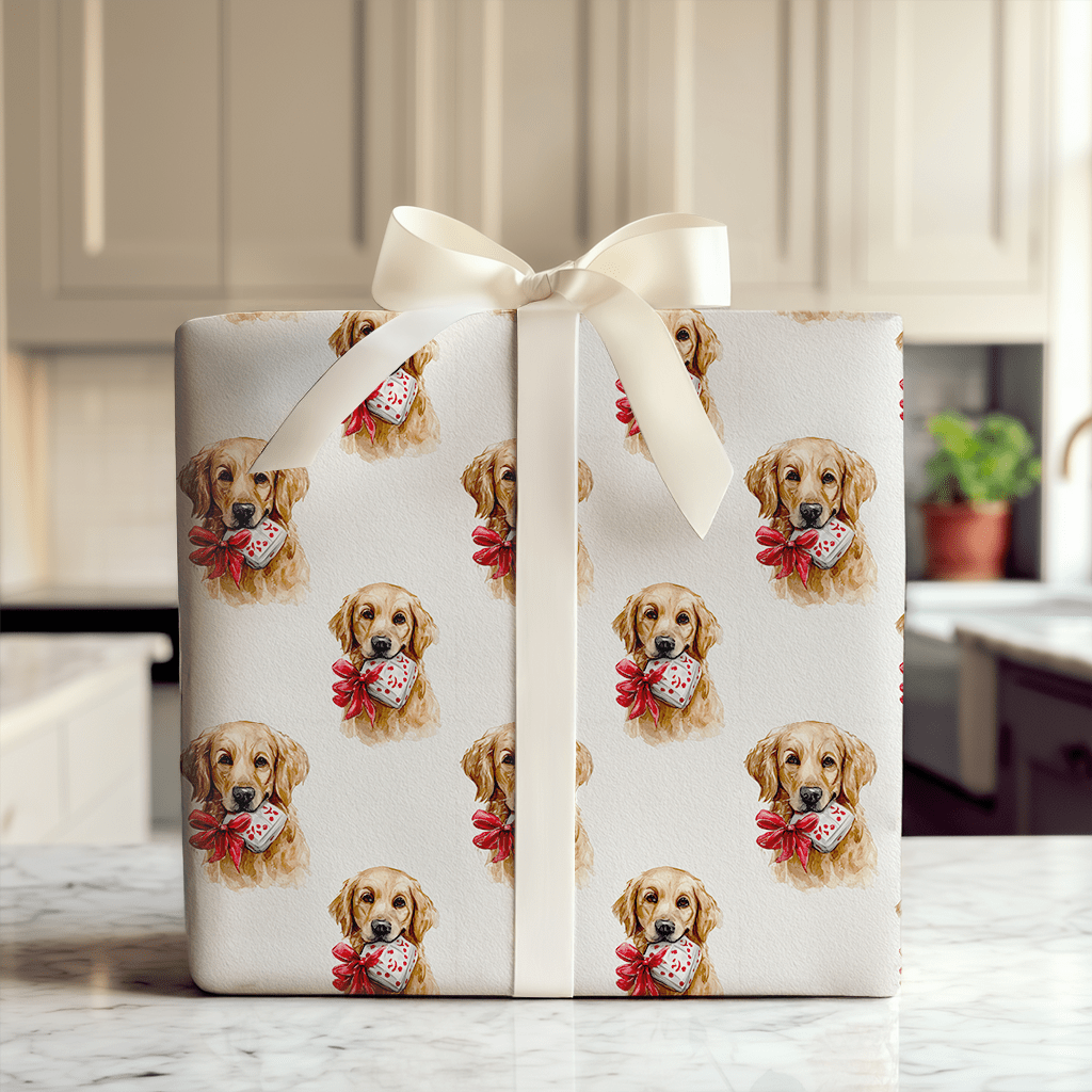Lucky Red Noel - Wrapping Paper - Aspen & Arlo