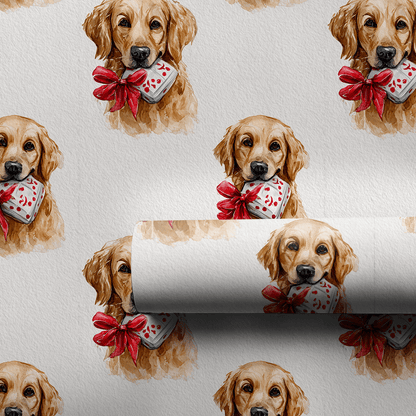Lucky Red Noel - Wrapping Paper - Aspen & Arlo