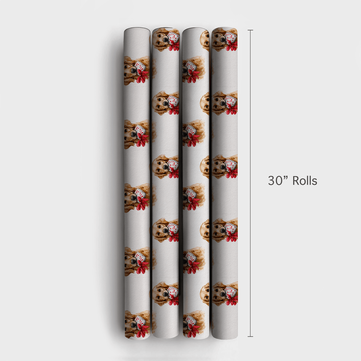 Lucky Red Noel - Wrapping Paper - Aspen & Arlo