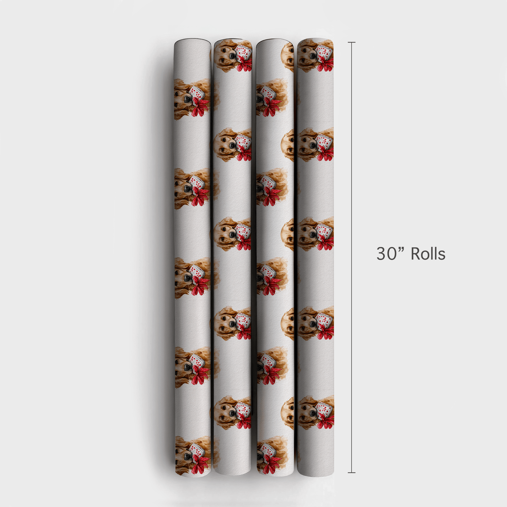 Lucky Red Noel - Wrapping Paper - Aspen & Arlo