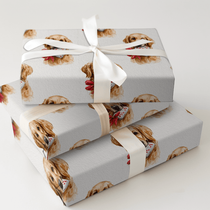 Lucky Red Noel - Wrapping Paper - Aspen & Arlo