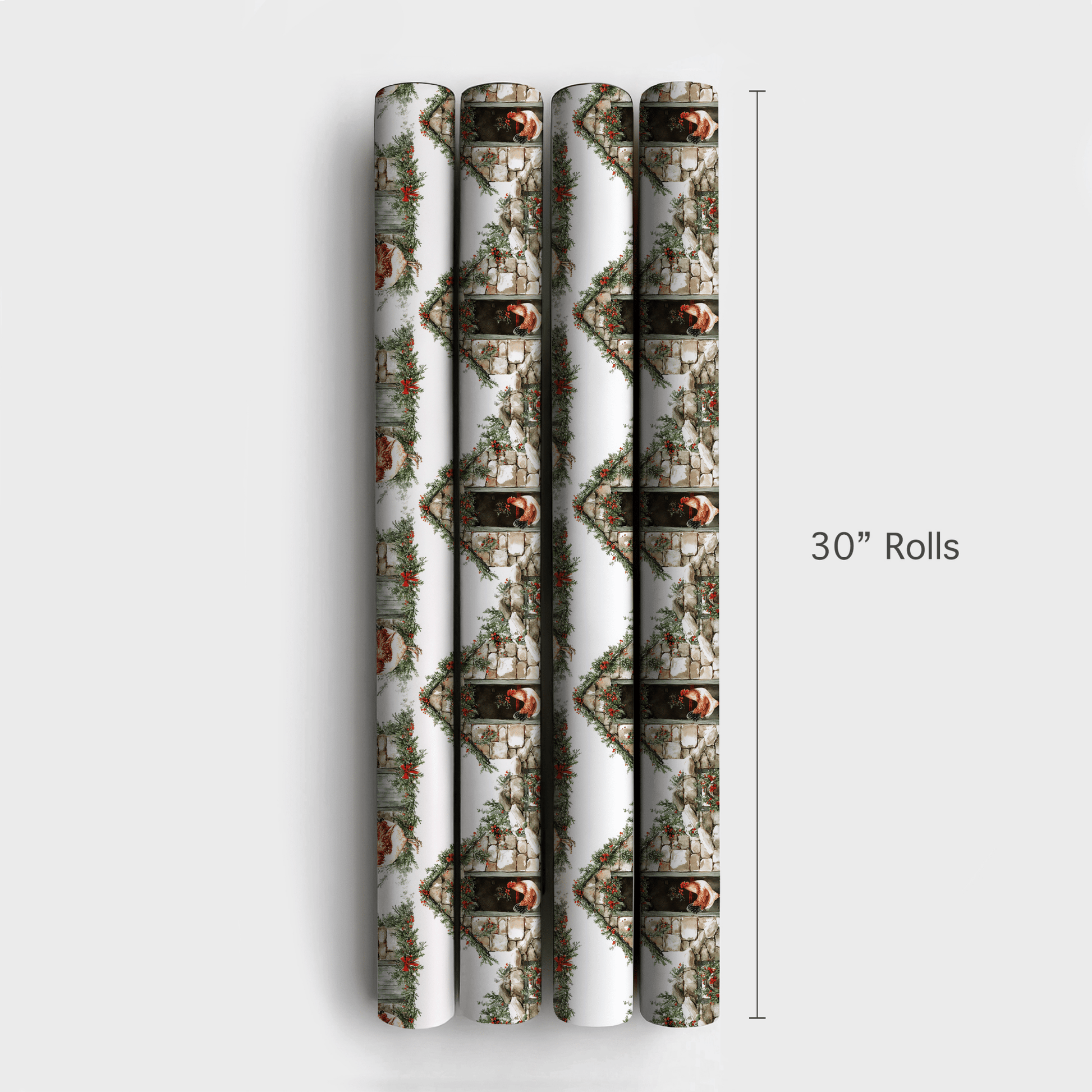 Hen House Holiday - Wrapping Paper - Aspen & Arlo