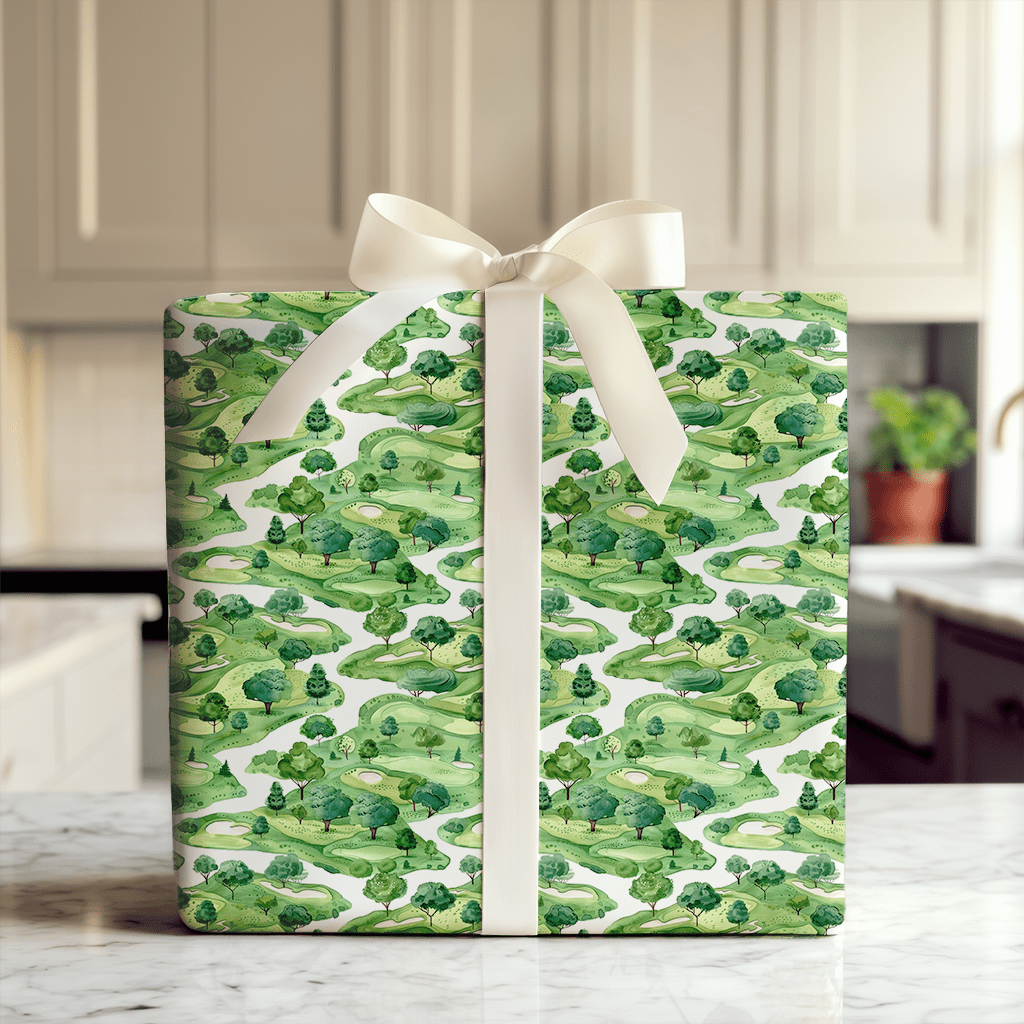At St. Andrews - Wrapping Paper - Aspen & Arlo
