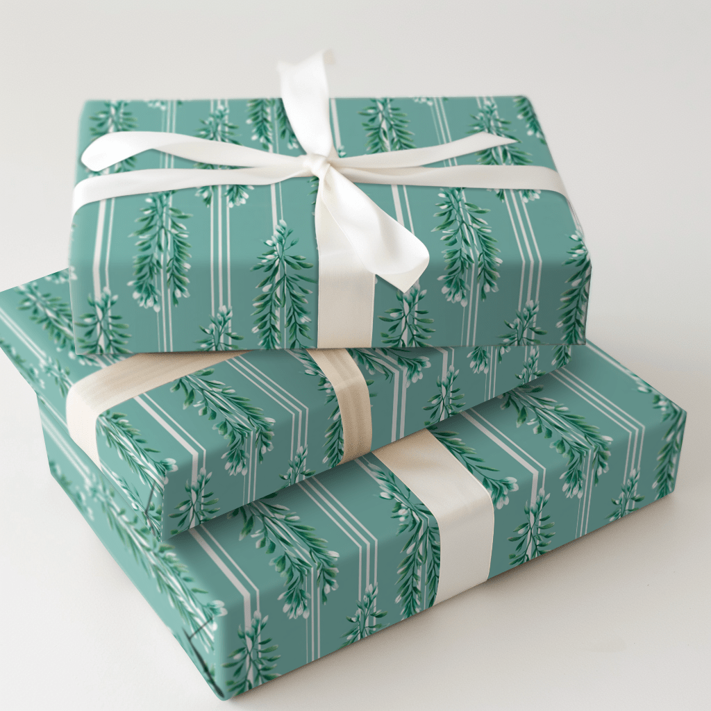 Sage Street - Wrapping Paper - Aspen & Arlo