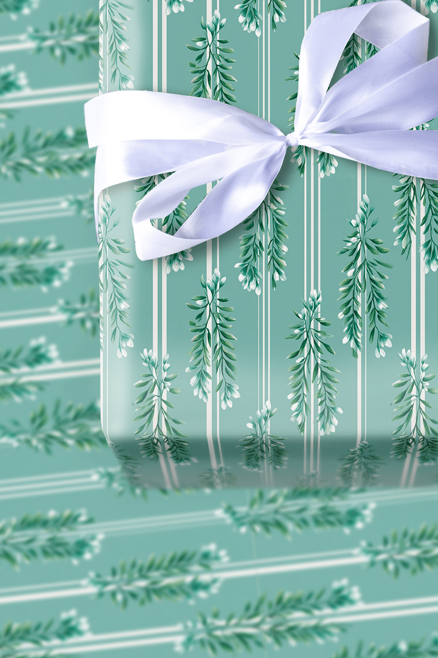 Sage Street - Wrapping Paper - Aspen & Arlo