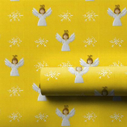 Heavenly Hush - Wrapping Paper - Aspen & Arlo