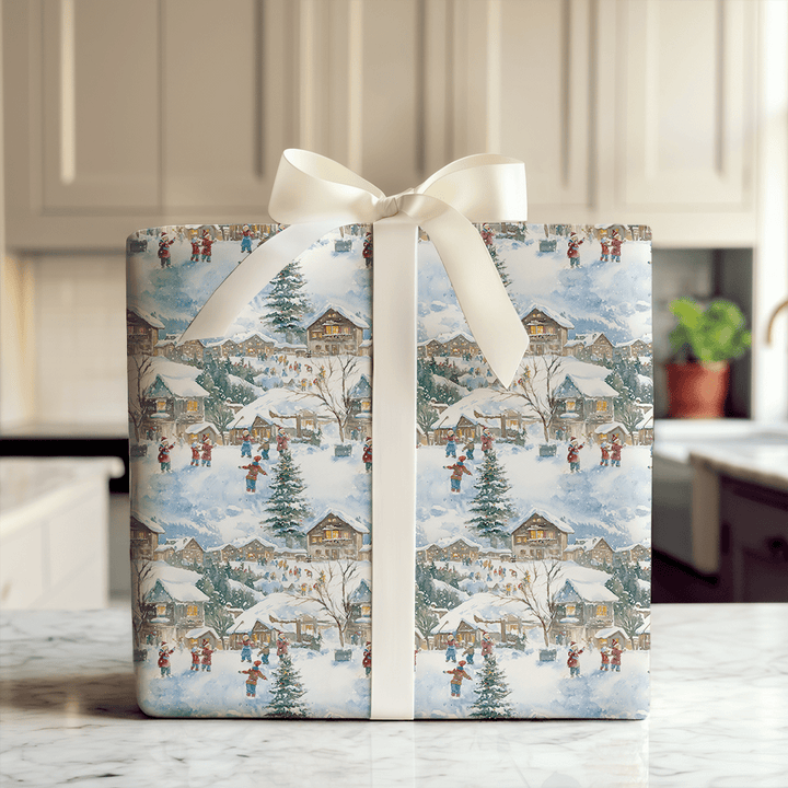Alpine Cheer - Wrapping Paper - Aspen & Arlo