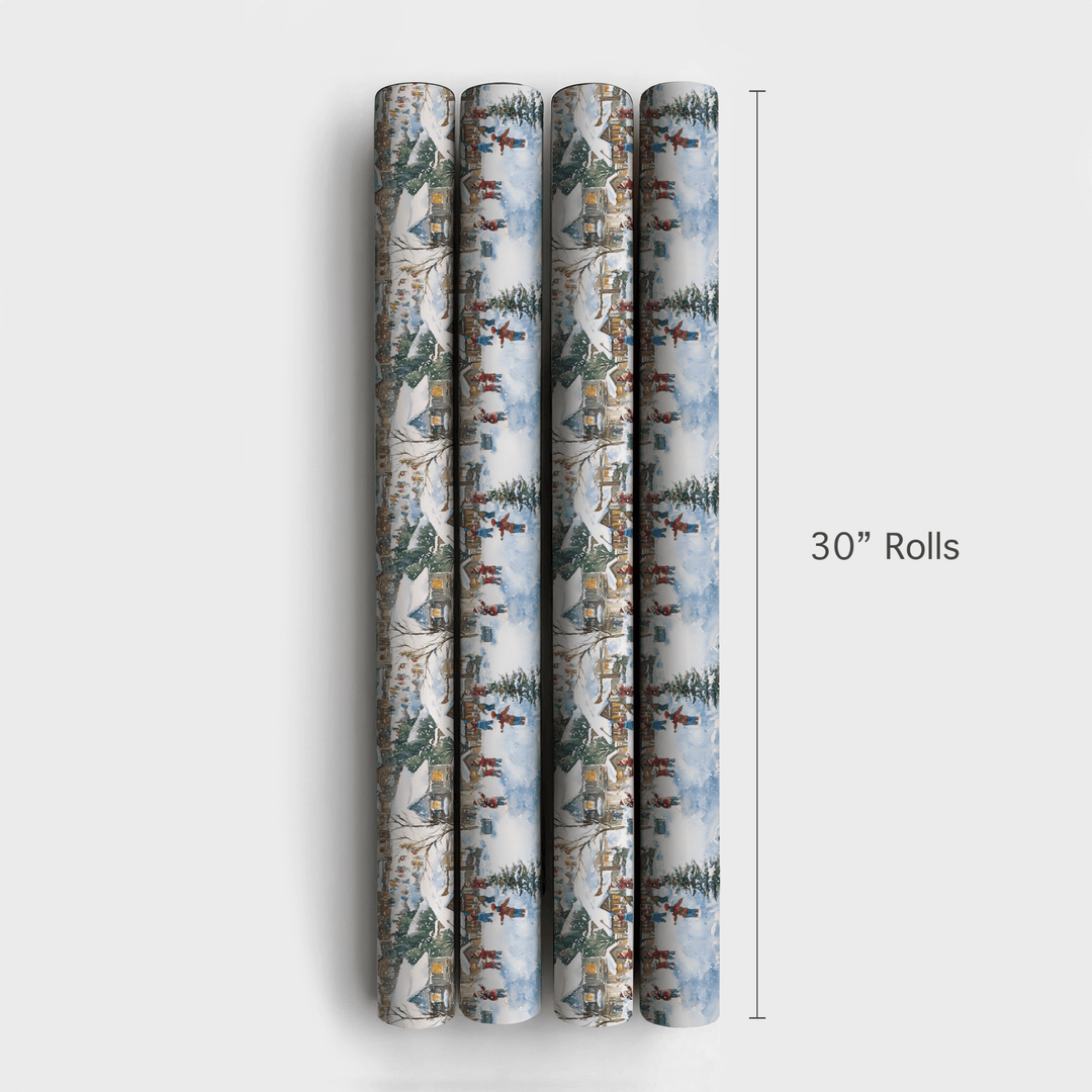 Alpine Cheer - Wrapping Paper - Aspen & Arlo