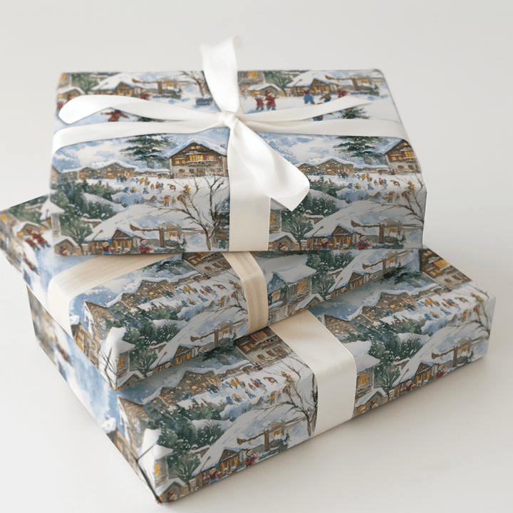 Alpine Cheer - Wrapping Paper - Aspen & Arlo