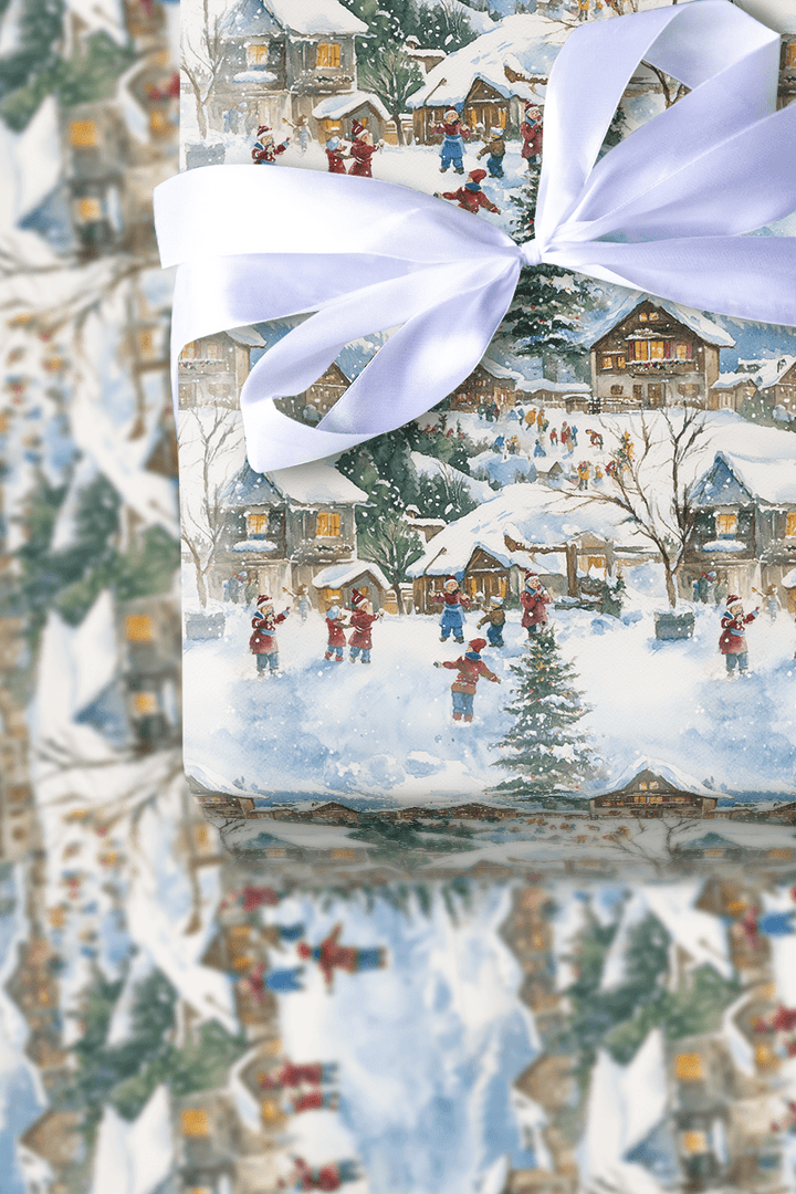 Alpine Cheer - Wrapping Paper - Aspen & Arlo