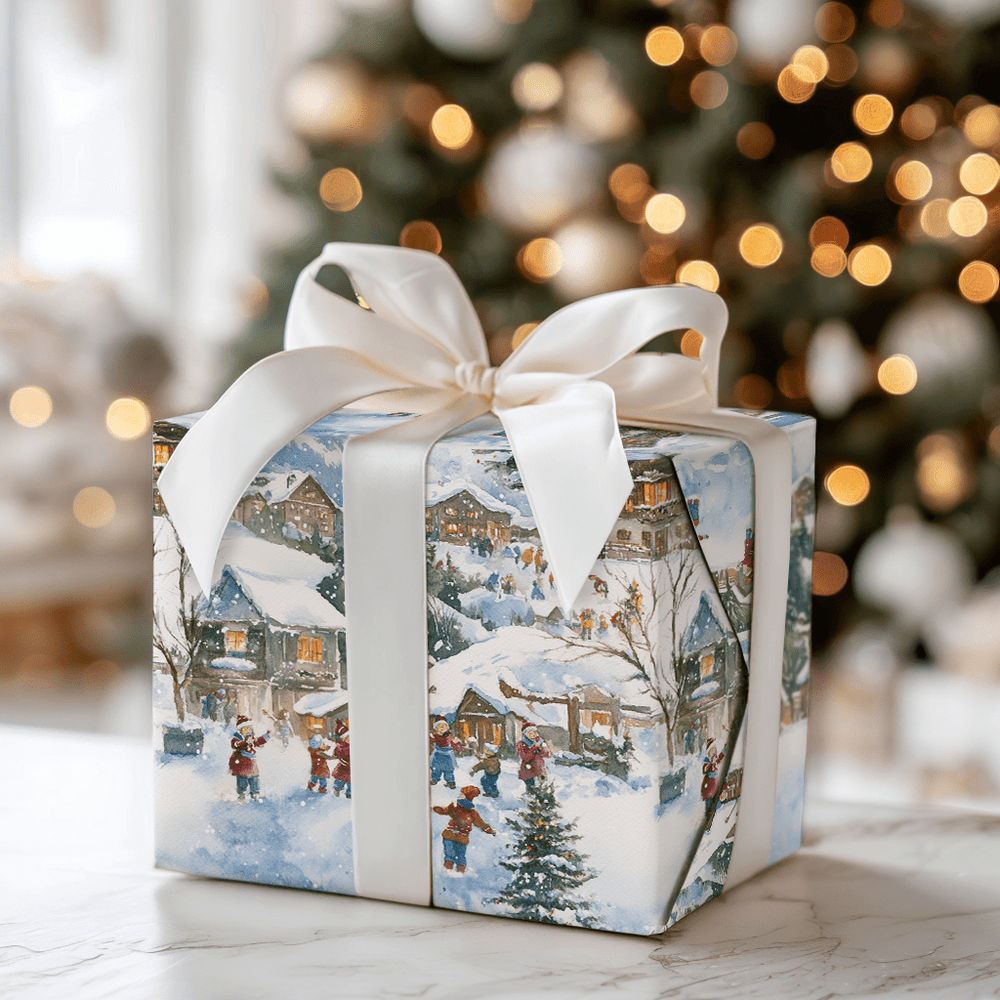 Alpine Cheer - Wrapping Paper - Aspen & Arlo