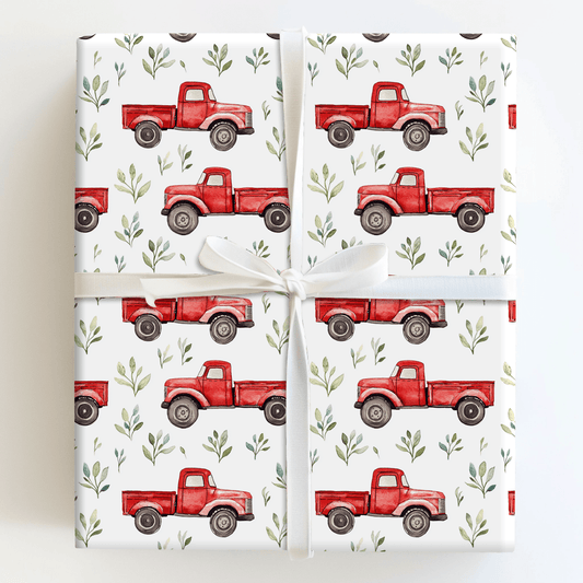 Farm Road Rumbles - Wrapping Paper - Aspen & Arlo