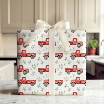 Farm Road Rumbles - Wrapping Paper - Aspen & Arlo