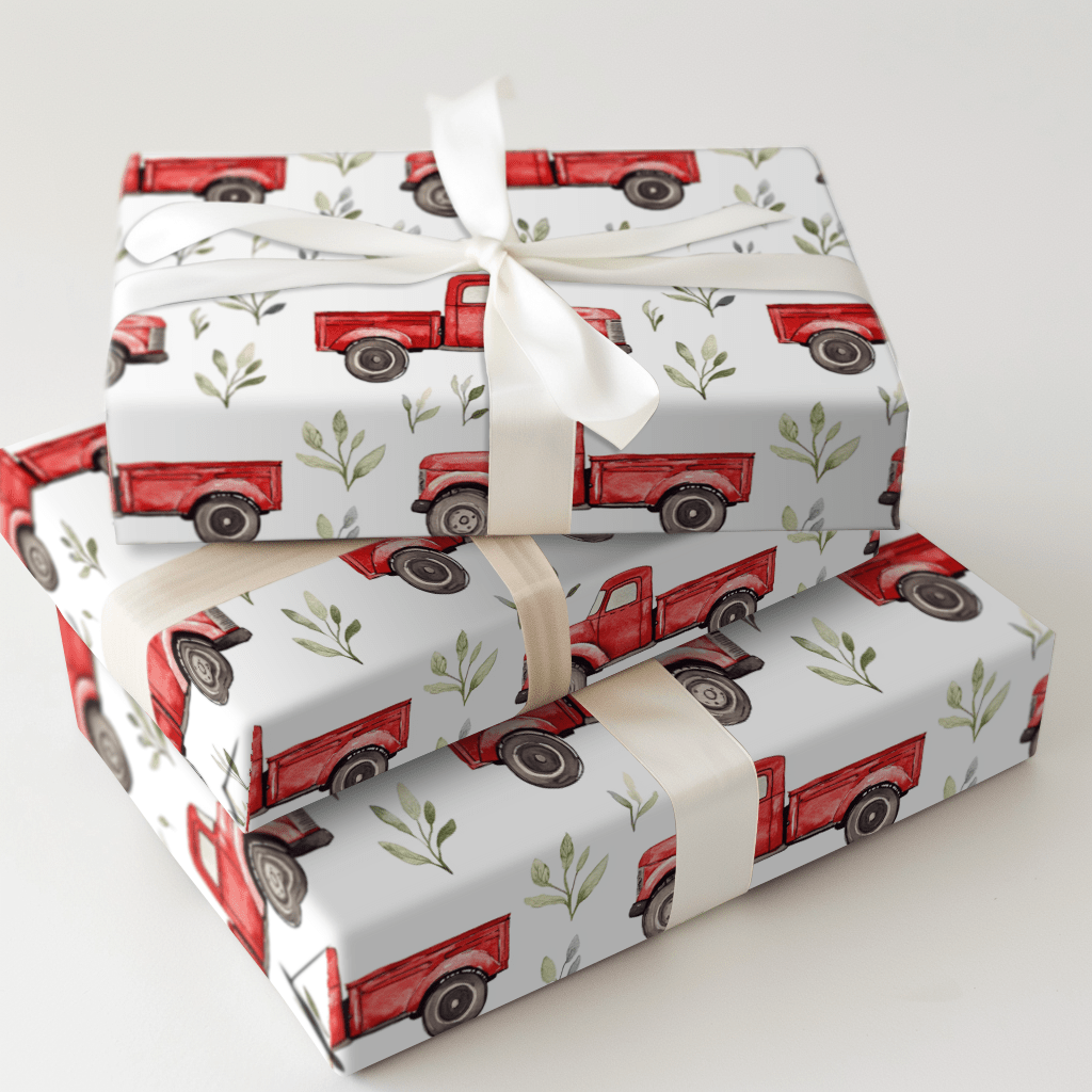 Farm Road Rumbles - Wrapping Paper - Aspen & Arlo