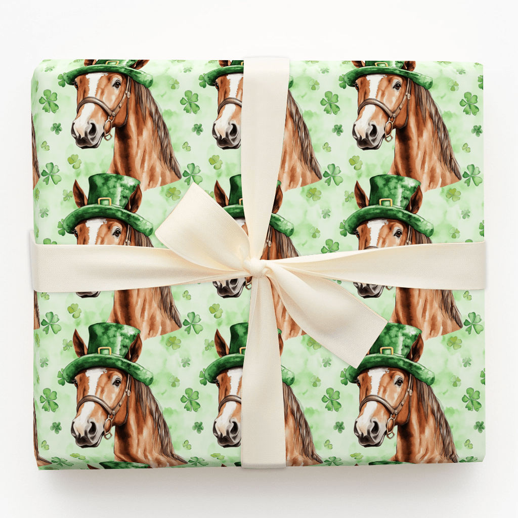 Leprechaun American Saddlebred - Wrapping Paper - Aspen & Arlo