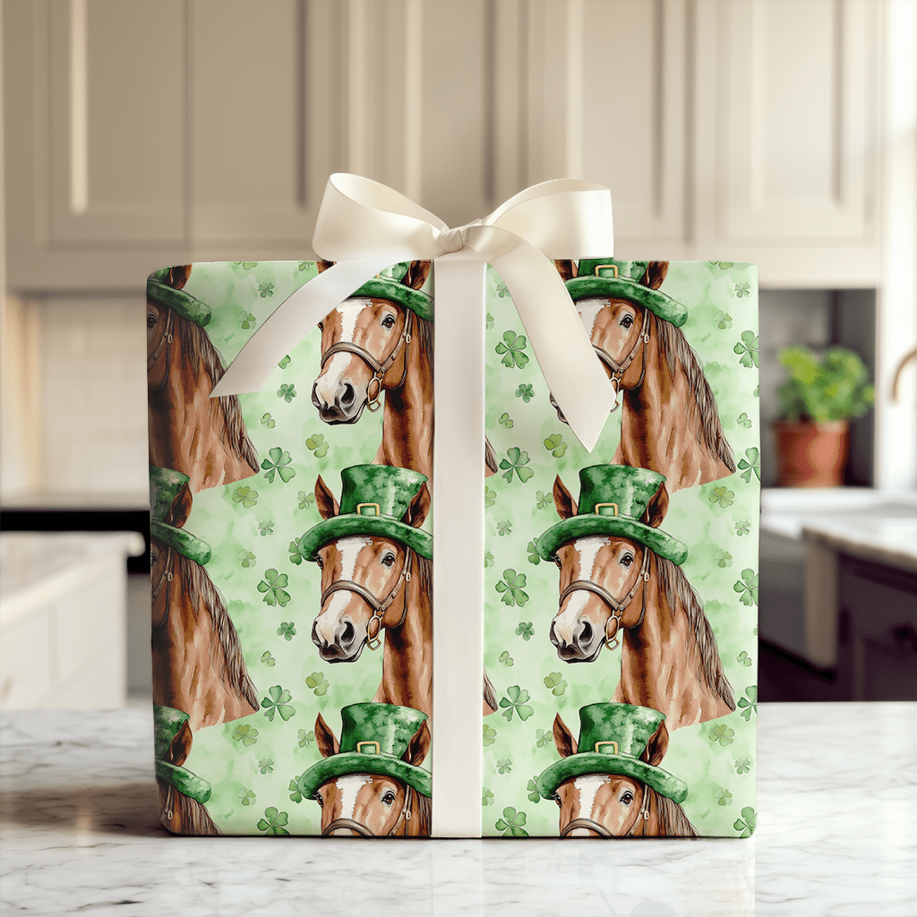 Leprechaun American Saddlebred - Wrapping Paper - Aspen & Arlo