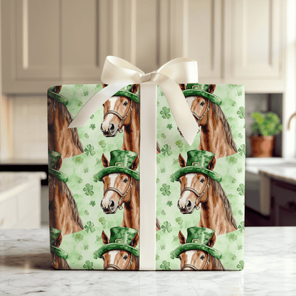 Leprechaun American Saddlebred - Wrapping Paper - Aspen & Arlo