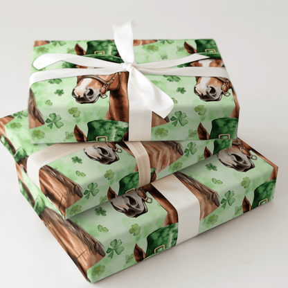 Leprechaun American Saddlebred - Wrapping Paper - Aspen & Arlo