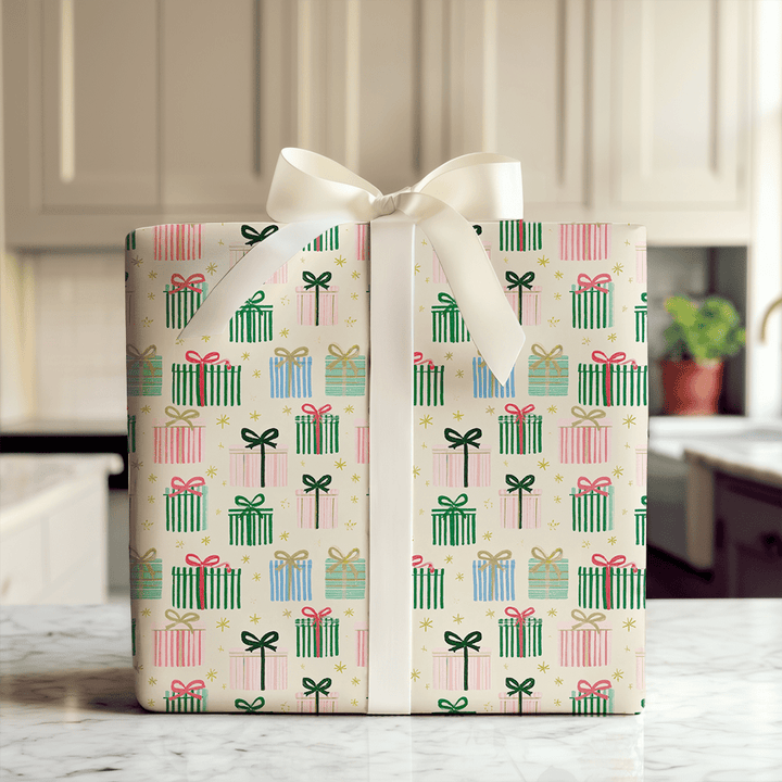 Striped Gift Stack