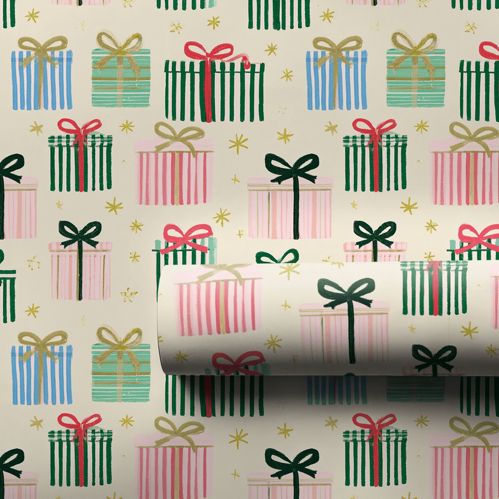 Striped Gift Stack