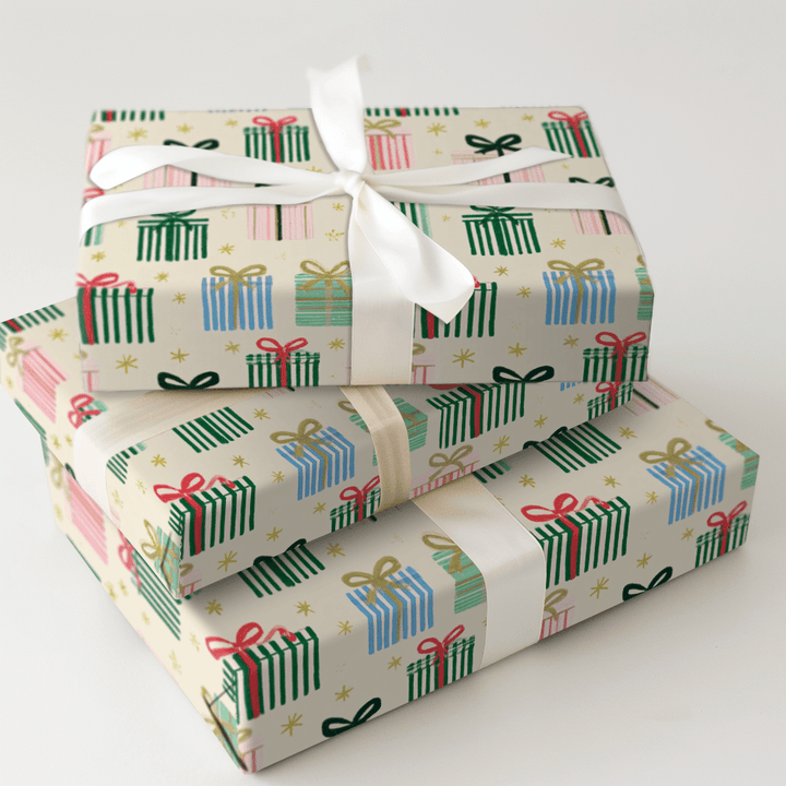 Striped Gift Stack