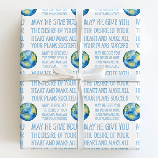 Desires of Your Heart - Wrapping Paper - Aspen & Arlo