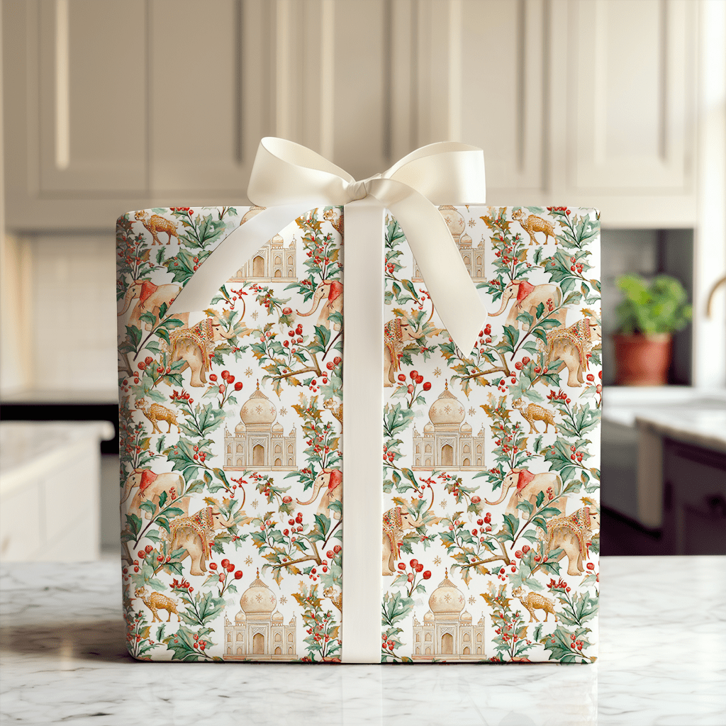 Golden Temple - Wrapping Paper - Aspen &amp; Arlo