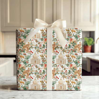 Golden Temple - Wrapping Paper - Aspen &amp; Arlo