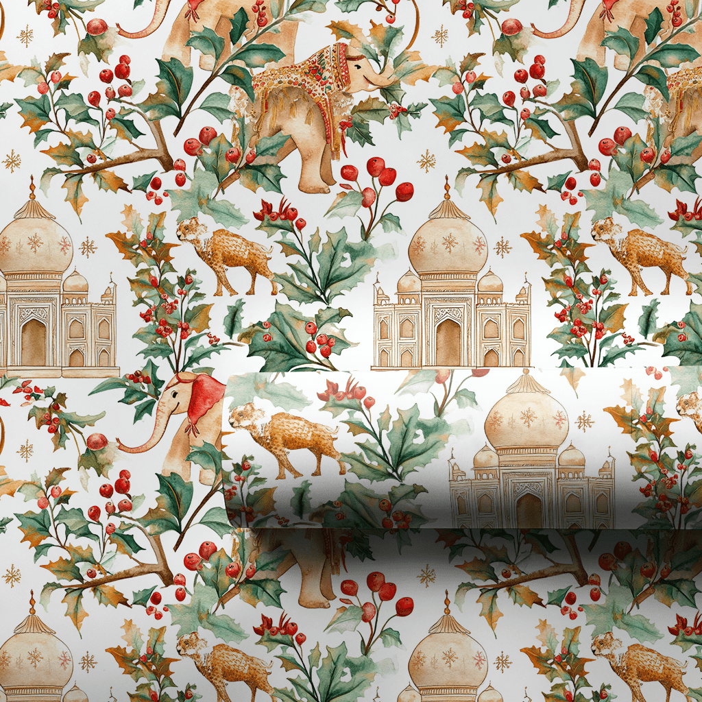 Golden Temple - Wrapping Paper - Aspen &amp; Arlo