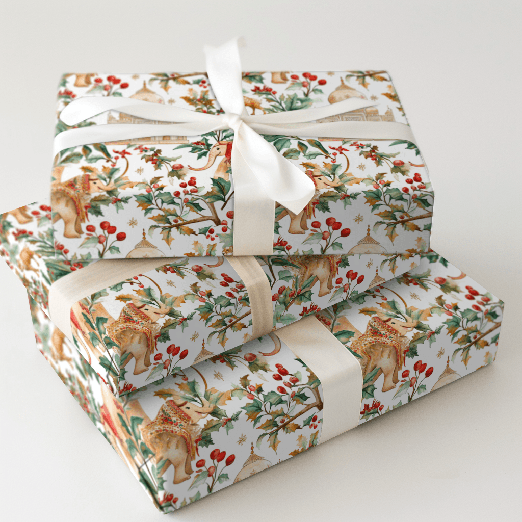Golden Temple - Wrapping Paper - Aspen &amp; Arlo